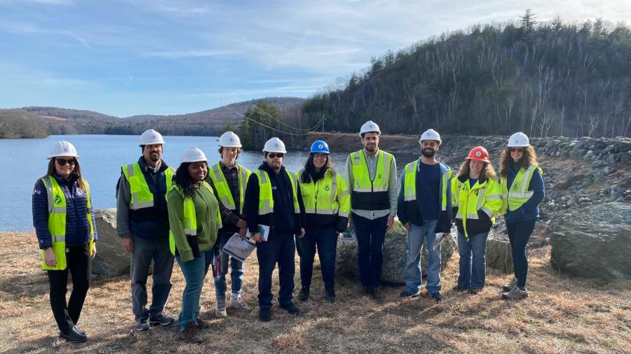 Drinking Water Class at Resevoir